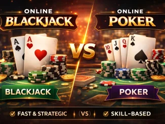 blackjack vs poker showdown